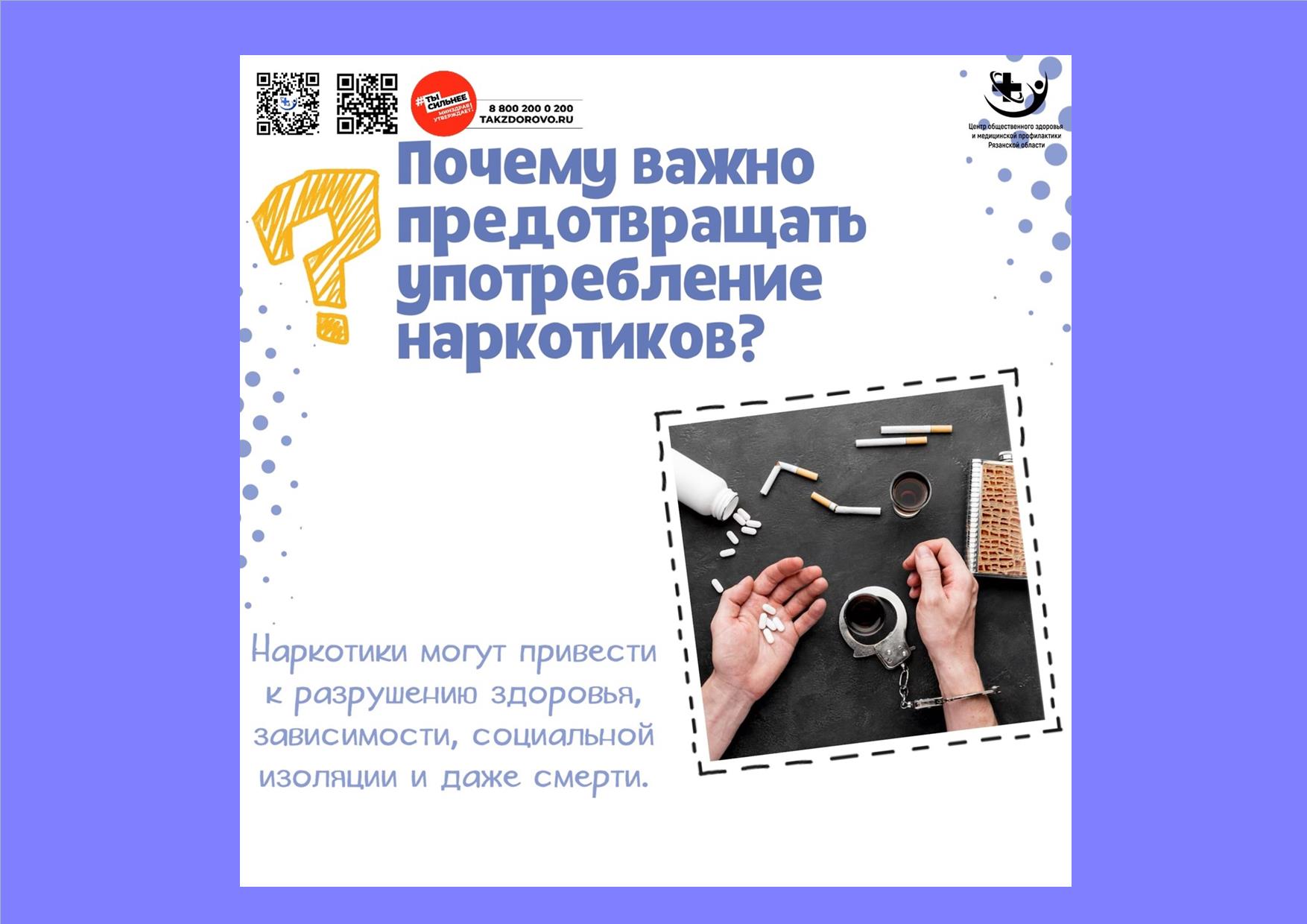 Неделя профилактики употребления наркотических средств.